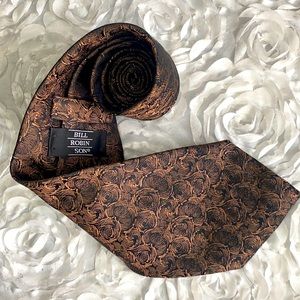 New Bill Robinson silk handmade tie